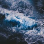 Photo ocean waves
